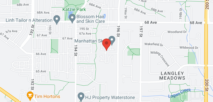 map of 29 19551 66TH AVENUE